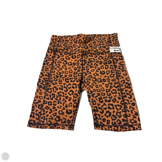 Athletic Shorts By Crz Yoga In Animal Print, Size: Xl