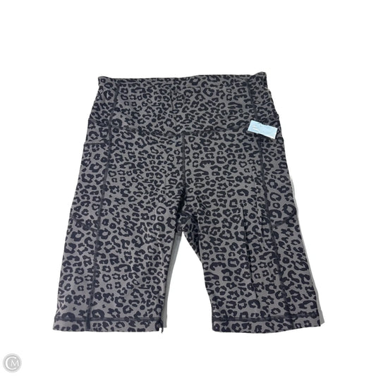 Athletic Shorts By Crz Yoga In Animal Print, Size: Xl