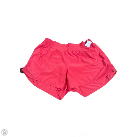 Athletic Shorts By Lululemon In Pink, Size: 12