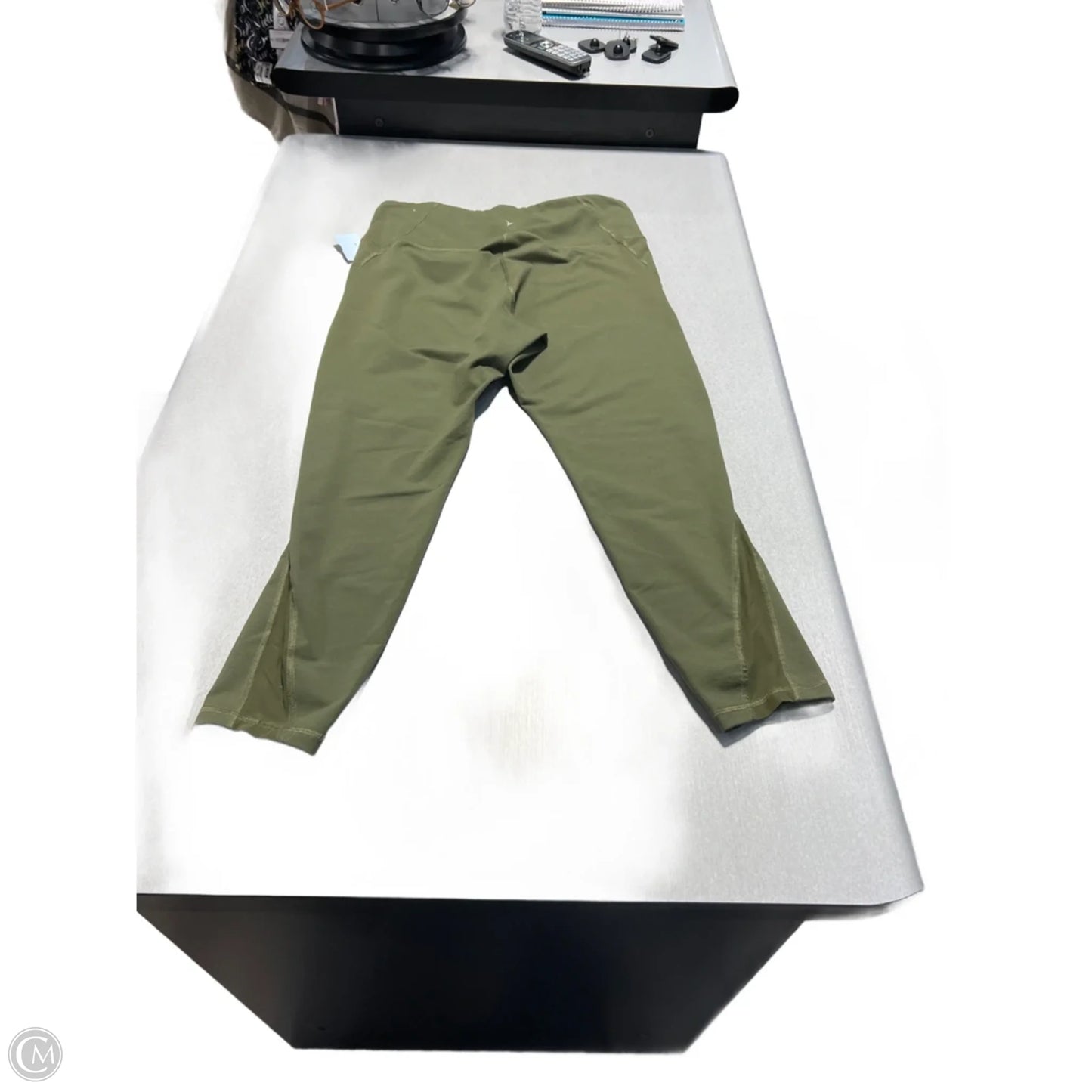 Athletic Leggings By Old Navy In Green, Size: L