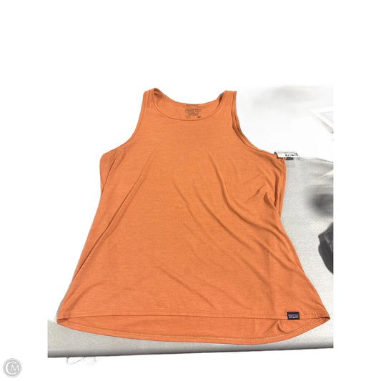 Athletic Tank Top By Patagonia In Orange, Size: Xl