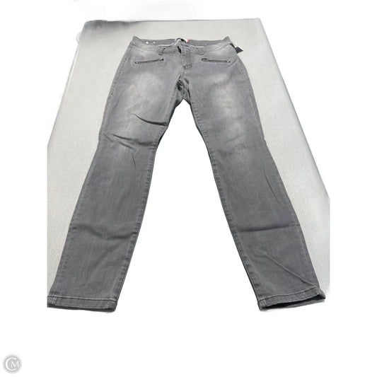 Jeans Straight By Cabi In Grey, Size: 8