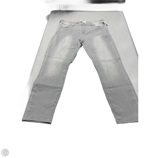Jeans Straight By Cmc In Grey, Size: 14