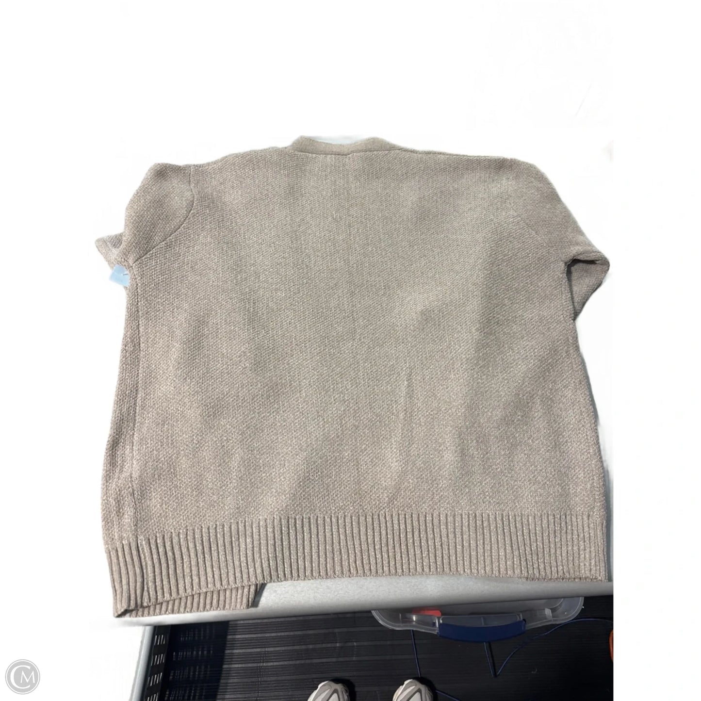 Cardigan By Zenana In Cream, Size: Xl