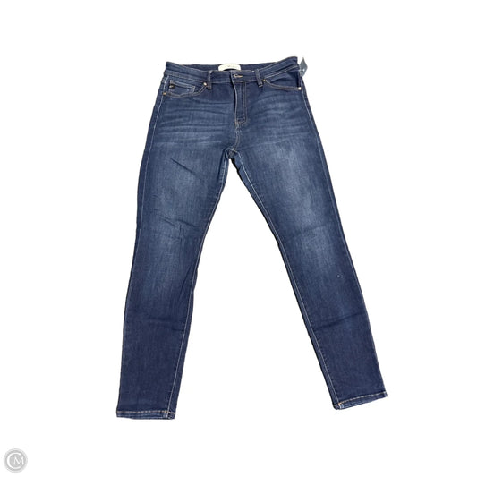 Jeans Skinny By Kancan In Blue Denim, Size: 10