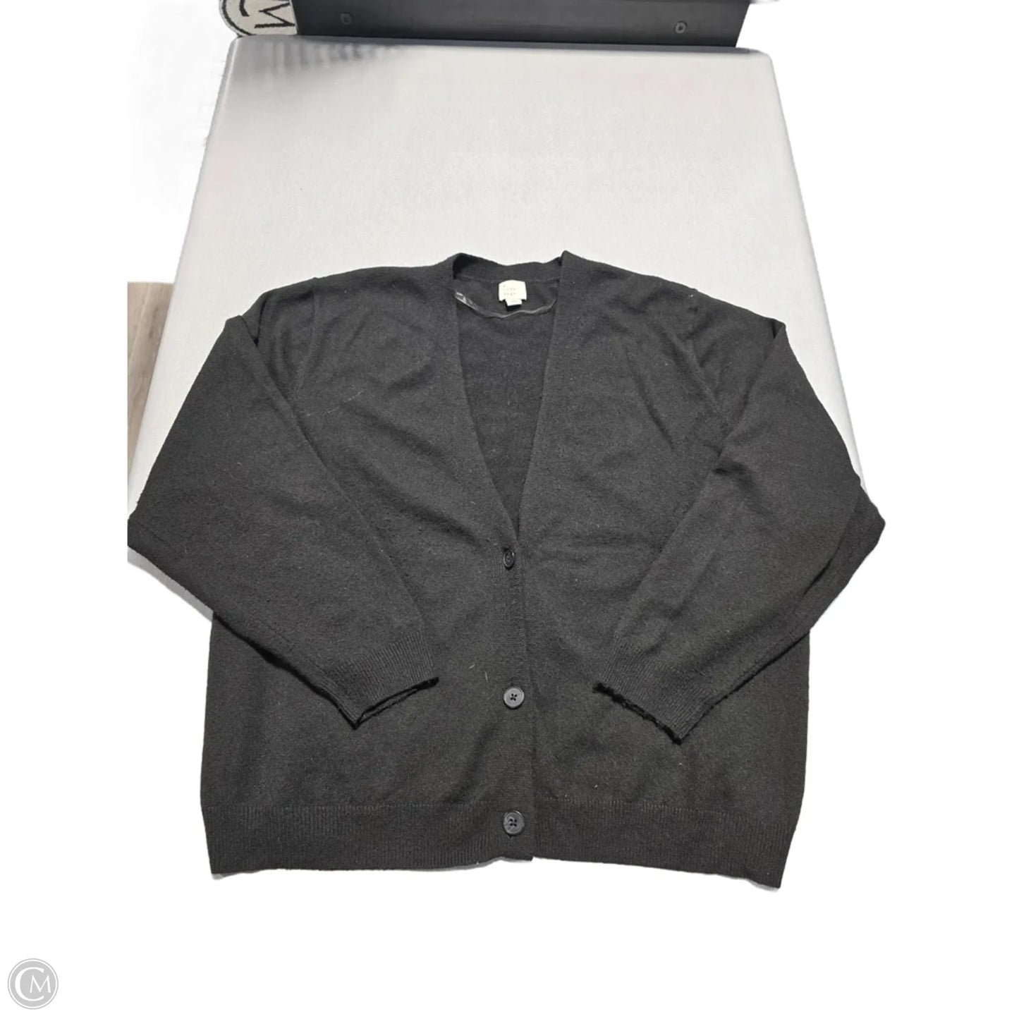 Cardigan By A New Day In Black, Size: Xxl