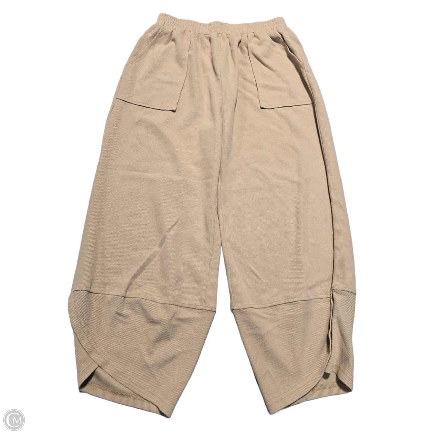 Pants Linen By Cmc In Tan, Size: M