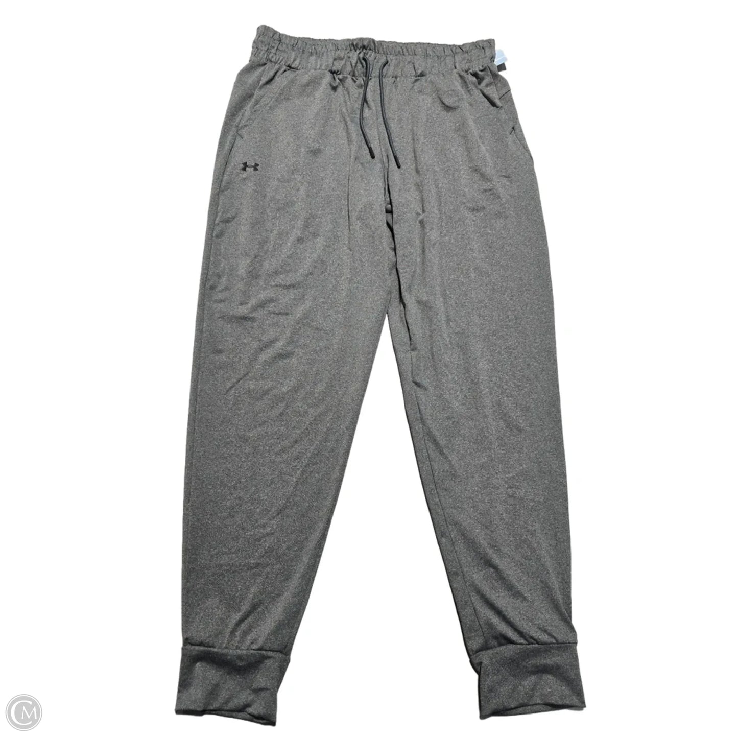 Athletic Pants By Under Armour In Grey, Size: M