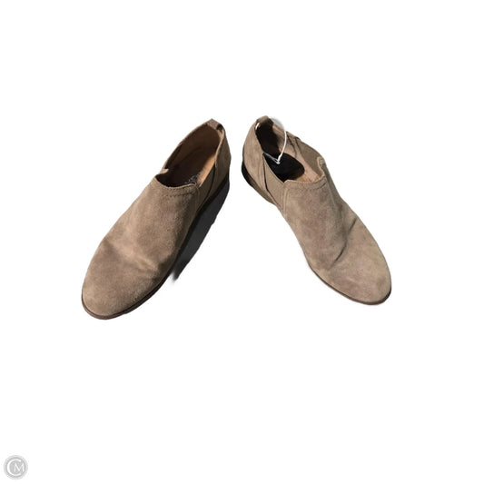 Boots Ankle Flats By Franco Sarto In Tan, Size: 9