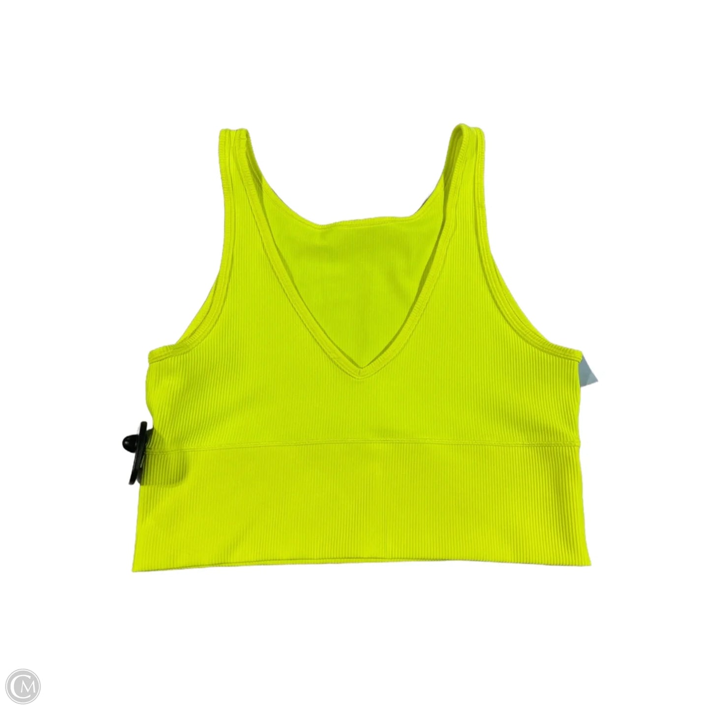 Athletic Tank Top By Lululemon In Yellow, Size: M