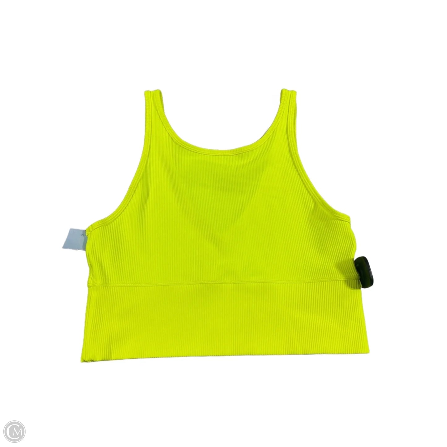 Athletic Tank Top By Lululemon In Yellow, Size: M