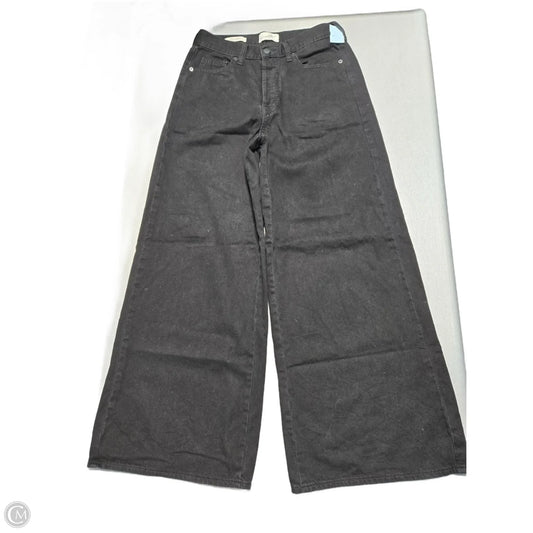 Jeans Wide Leg By Universal Thread In Black, Size: 6
