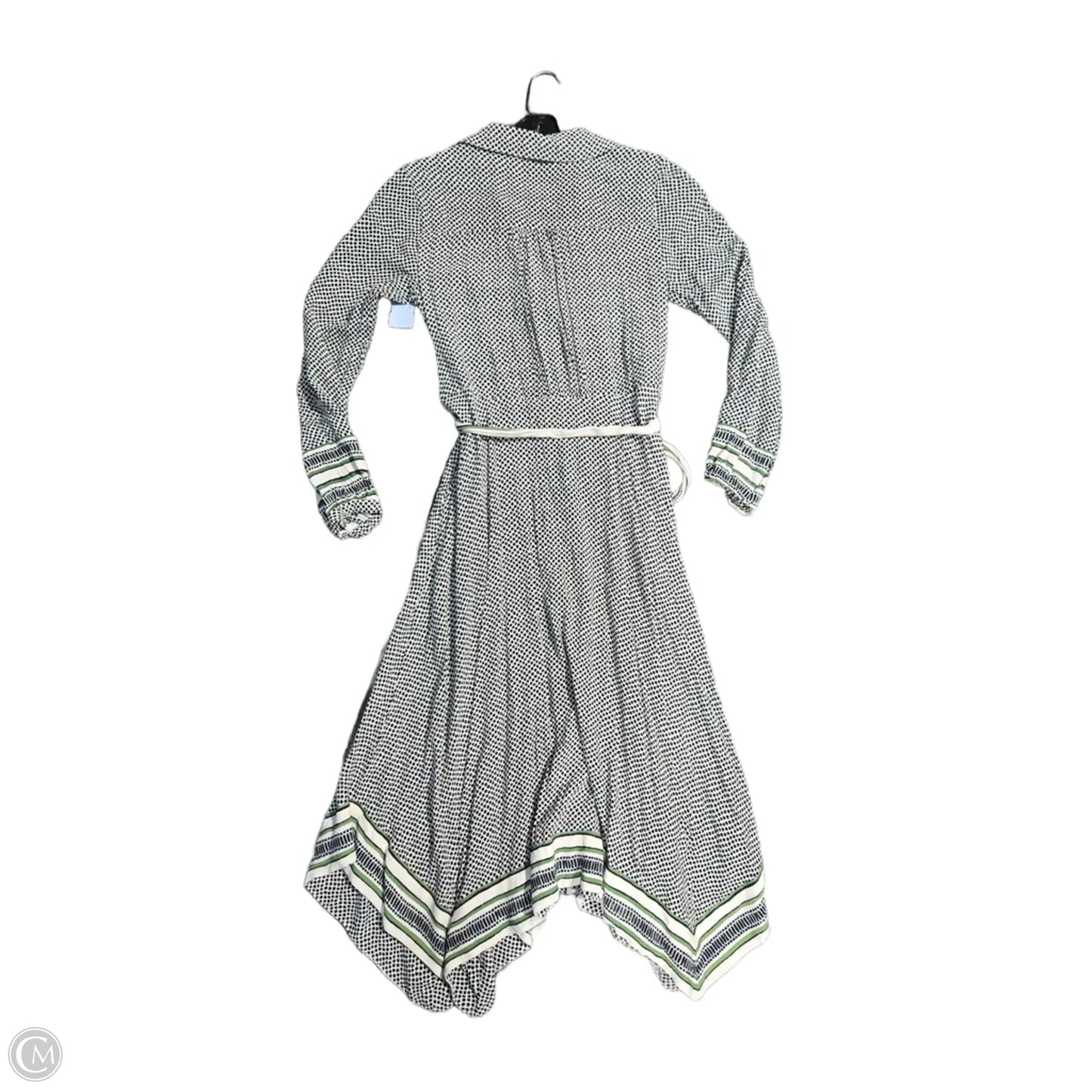 Dress Casual Maxi By Anthropologie In Polkadot Pattern, Size: Xs