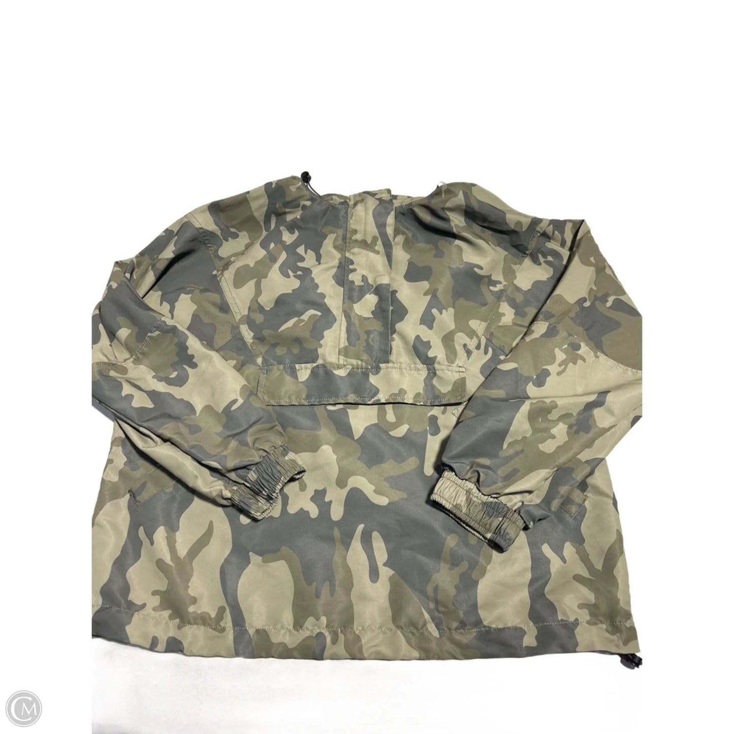 Jacket Windbreaker By Cmc In Camouflage Print, Size: S