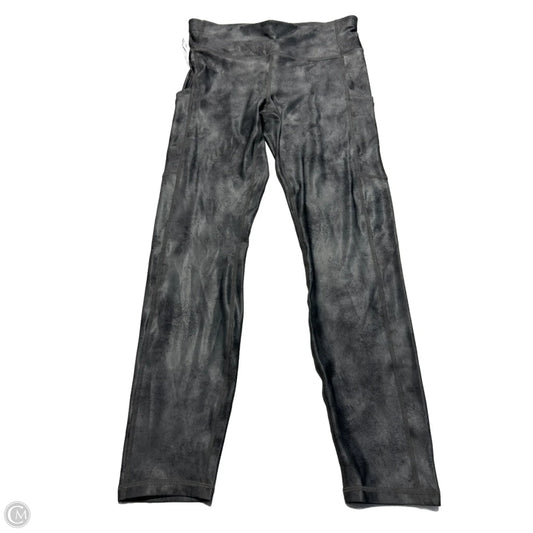 Athletic Leggings By Fabletics In Grey, Size: L
