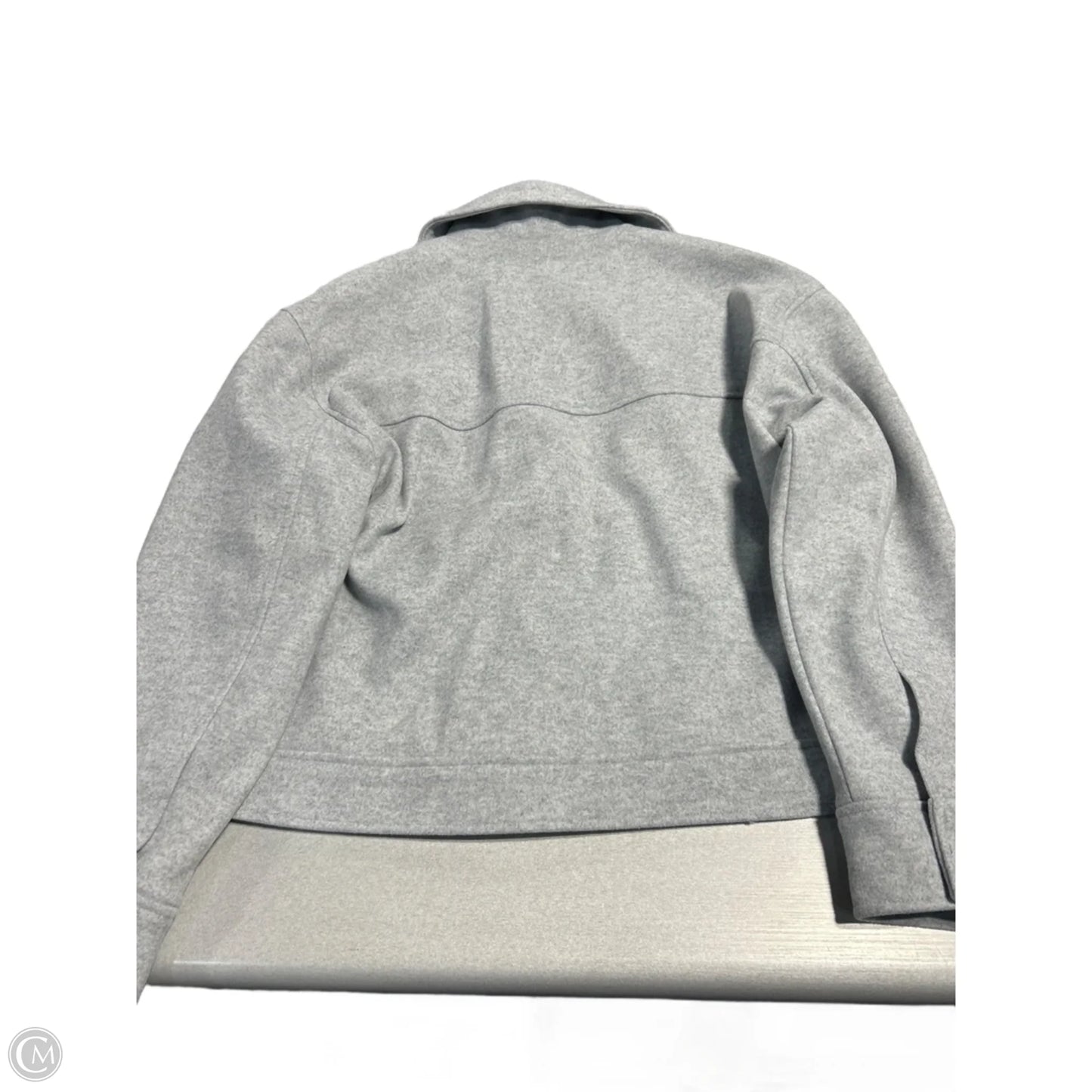 Coat Wool By Nine West In Grey, Size: M