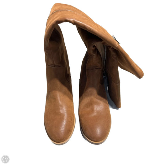 Boots Knee Flats By Mia In Tan, Size: 8