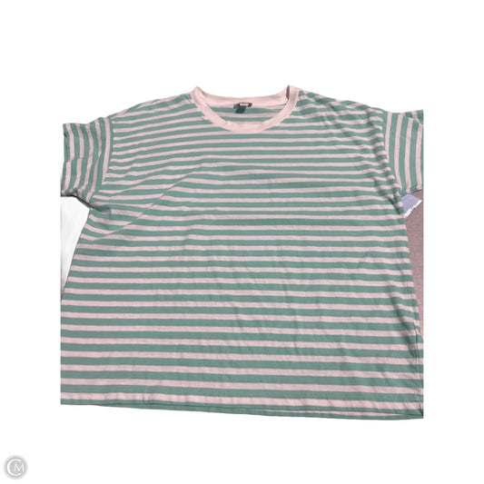 Top Short Sleeve By J. Crew In Green, Size: L