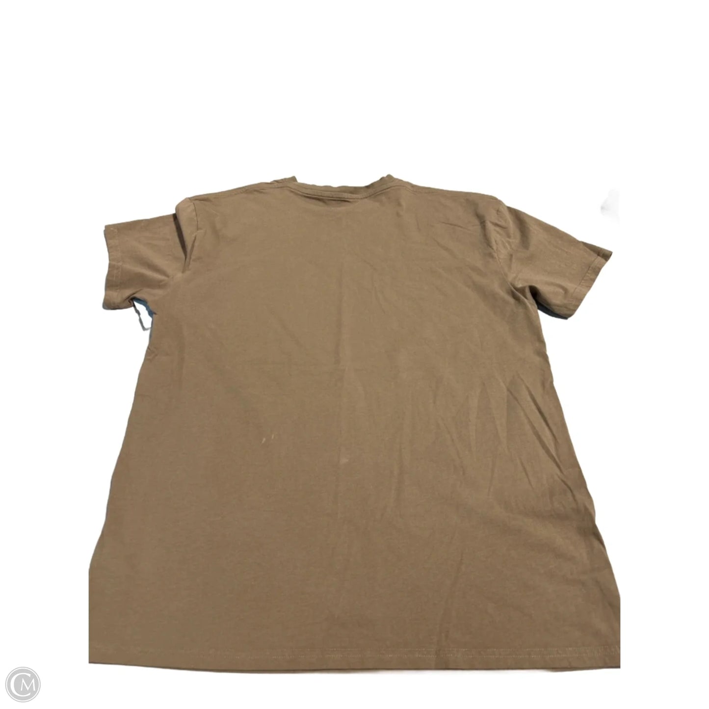 Top Short Sleeve By Athleta In Brown, Size: M