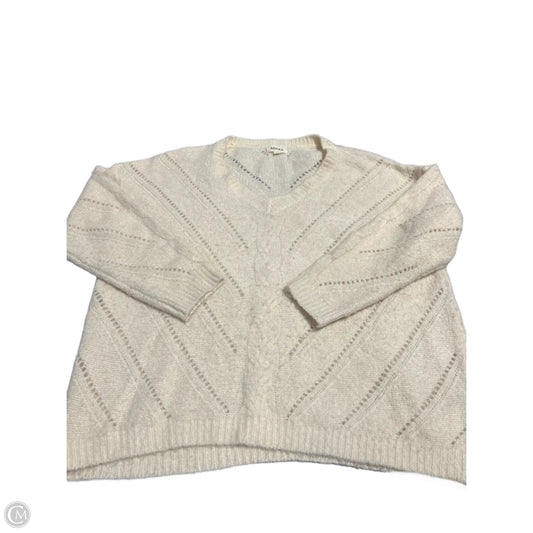 Sweater By Adora In Cream, Size: L