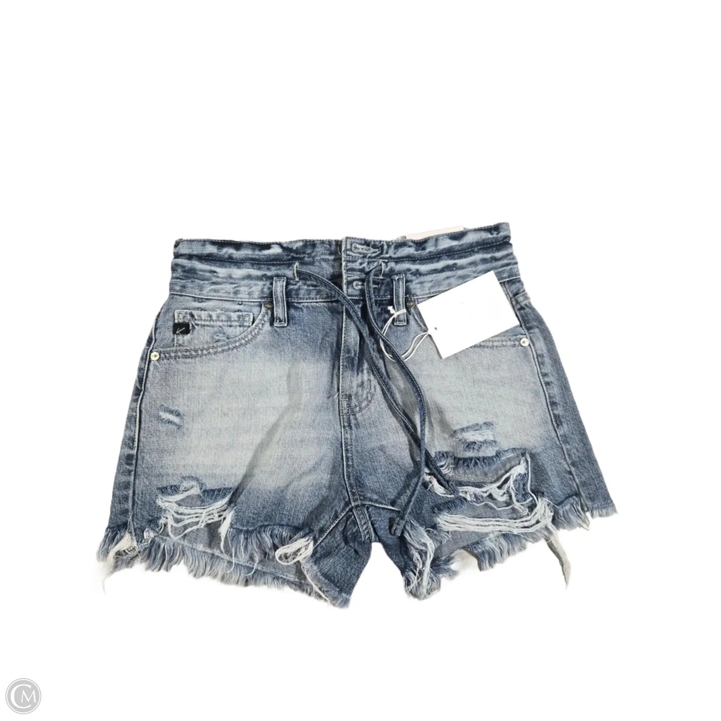 Shorts By Kancan In Blue Denim, Size: 4
