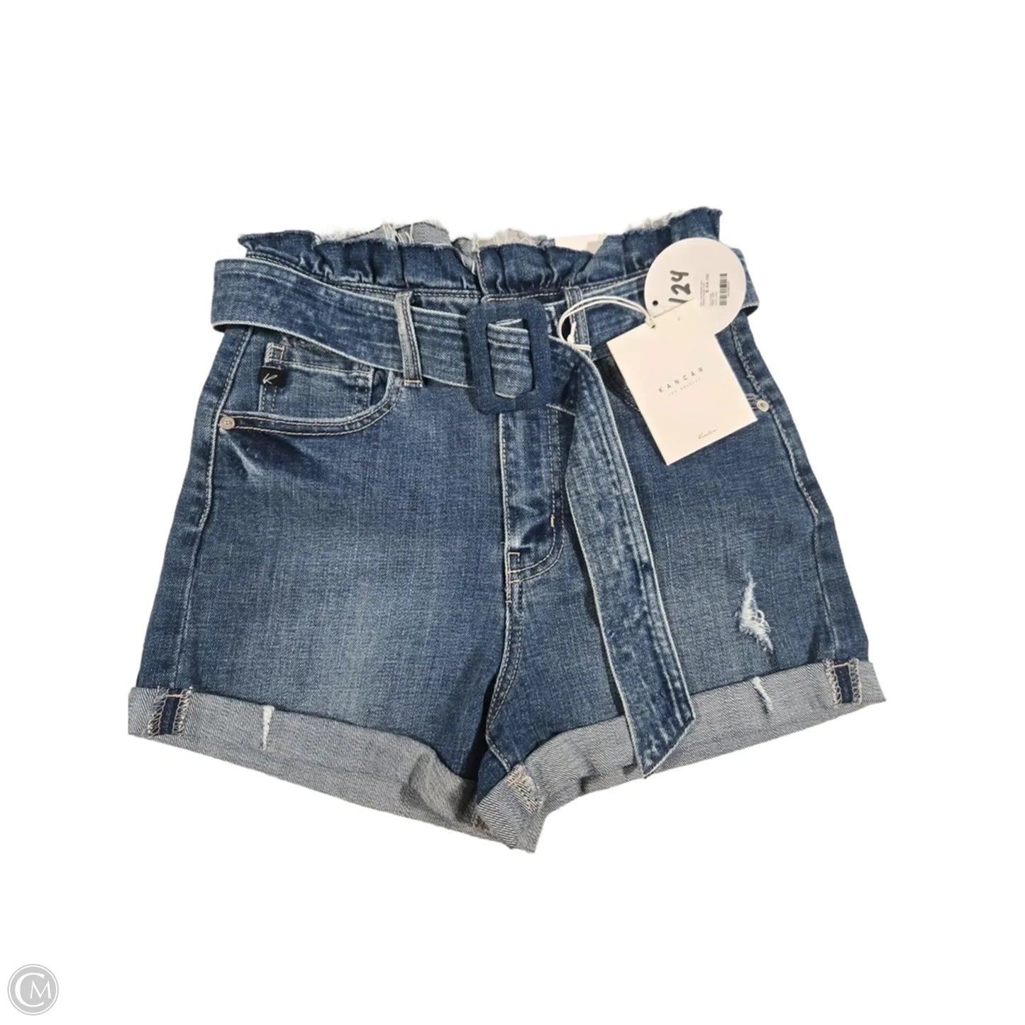 Shorts By Kancan In Blue Denim, Size: 0