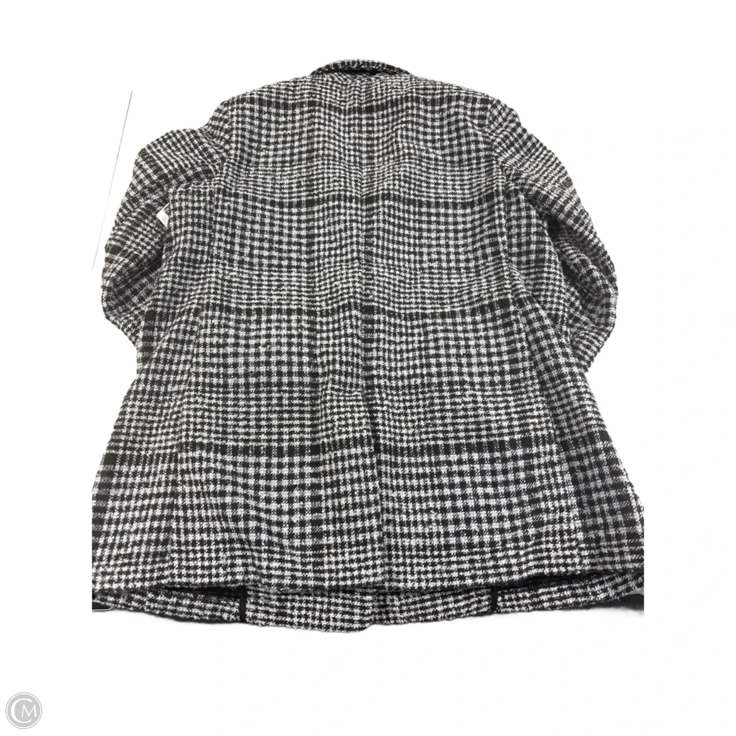 Jacket Fleece By Old Navy In Plaid Pattern, Size: L