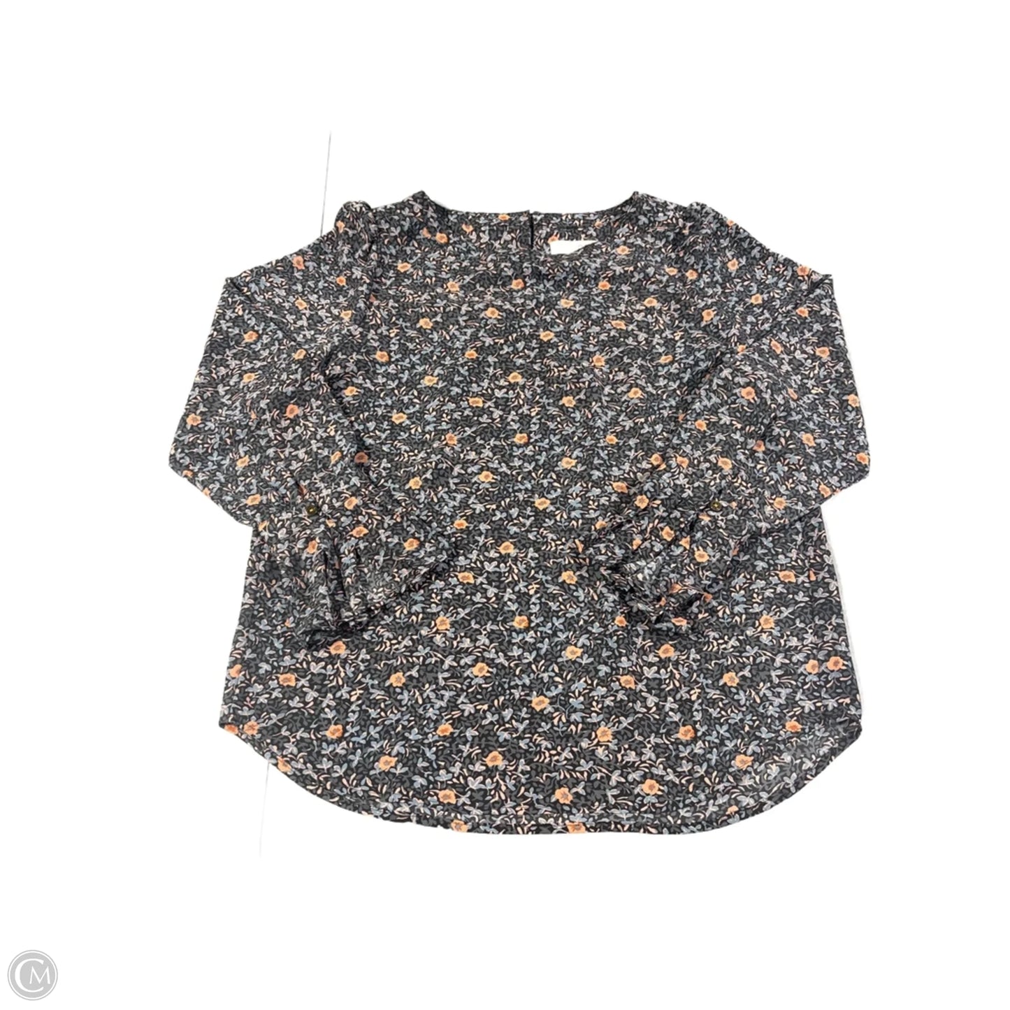 Top Long Sleeve By Loft In Floral Print, Size: Sp