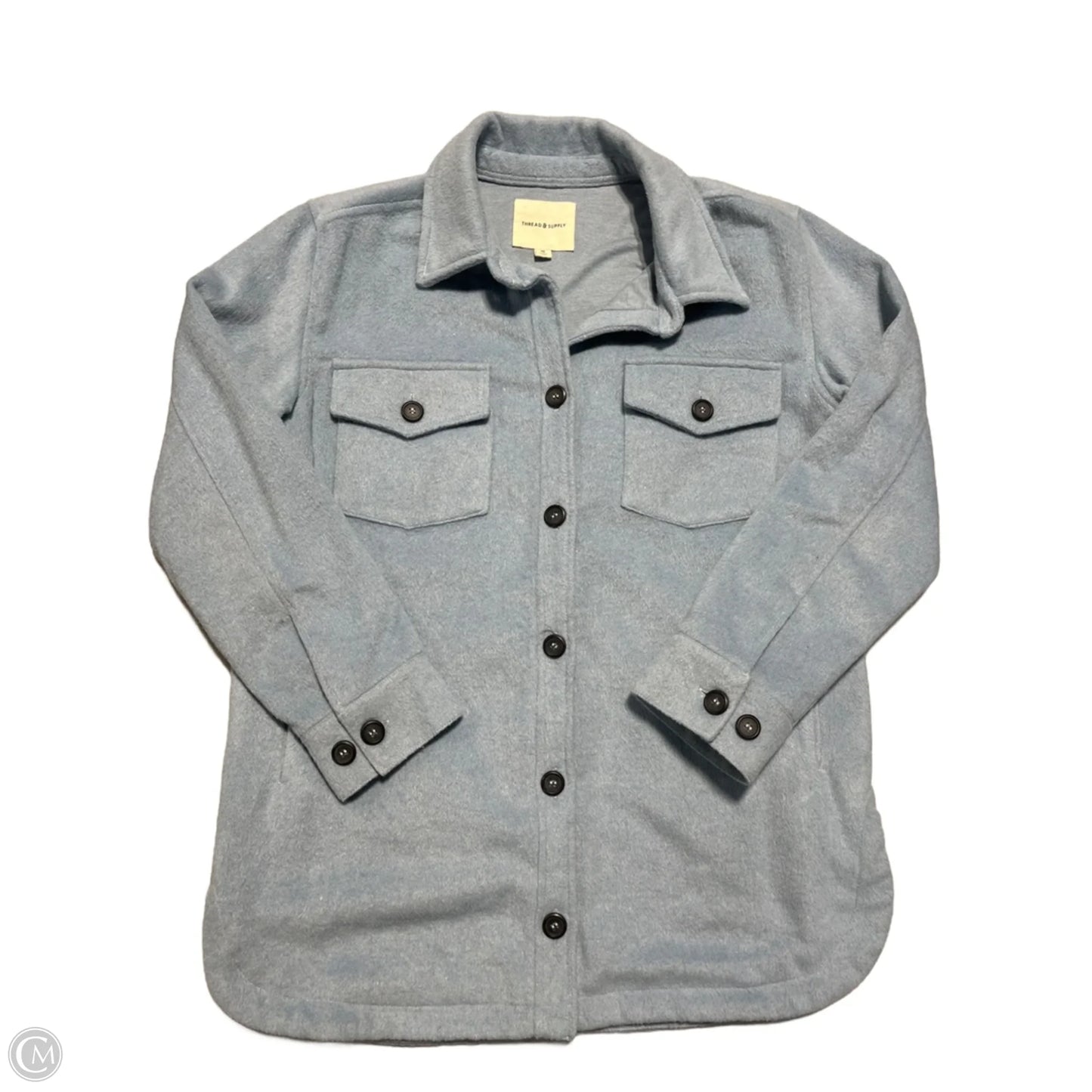 Coat Other By Thread And Supply In Blue, Size: M