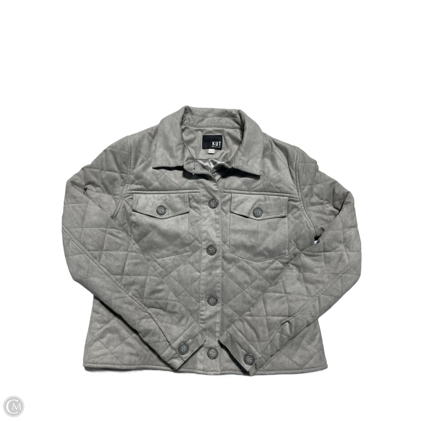 Jacket Other By Kut In Grey, Size: L