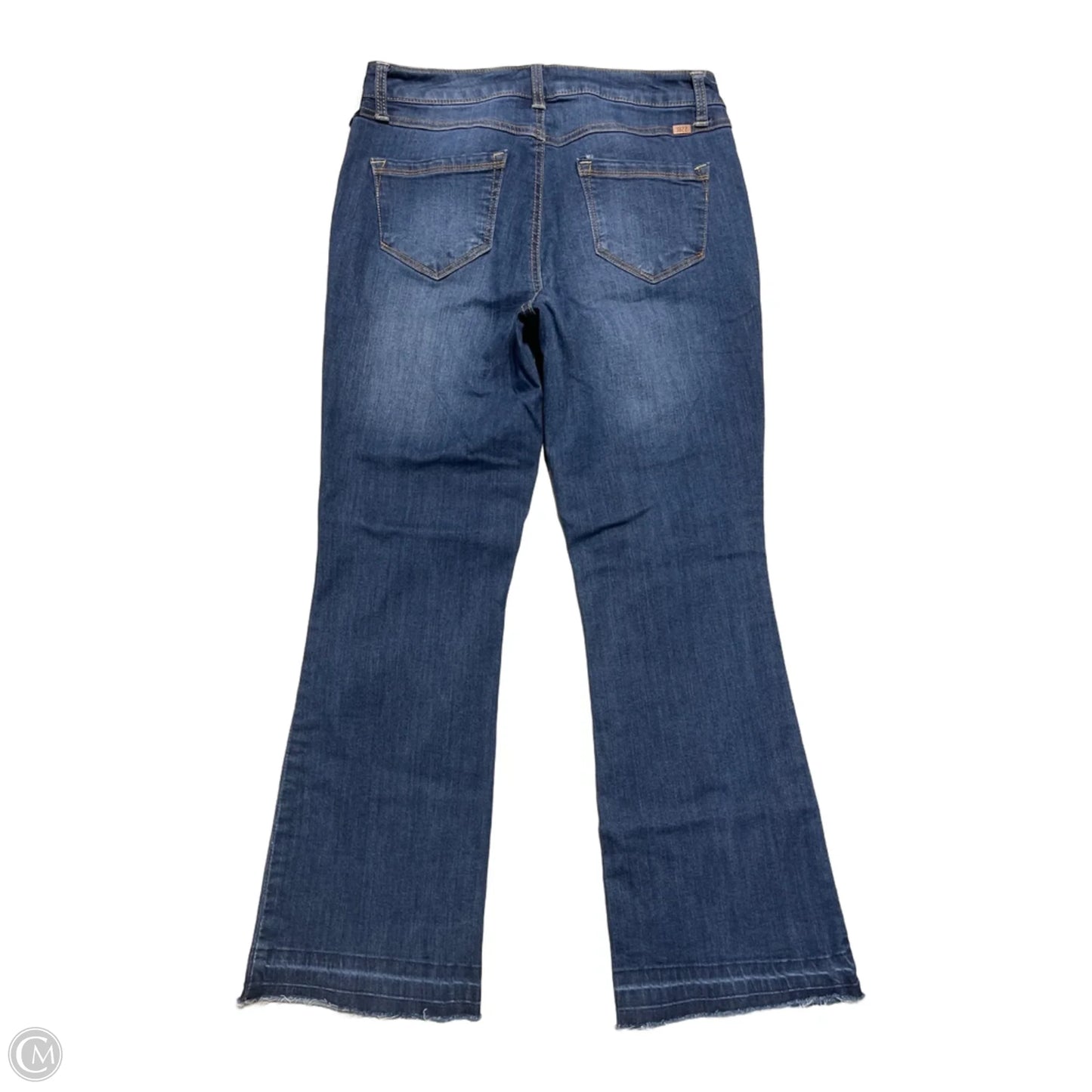 Jeans Flared By 1822 Denim In Blue Denim, Size: 6