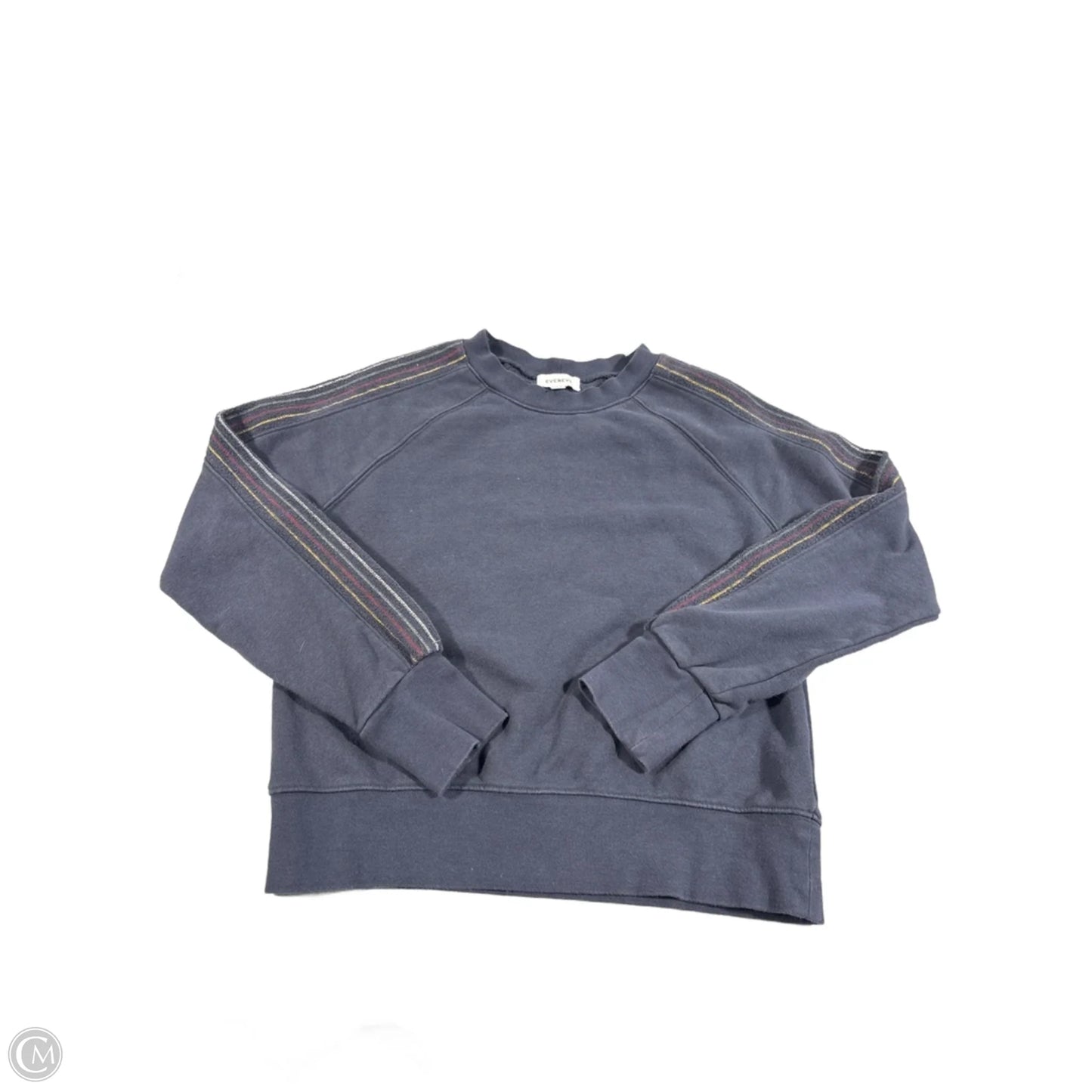 Top Long Sleeve By Evereve In Blue, Size: Xs