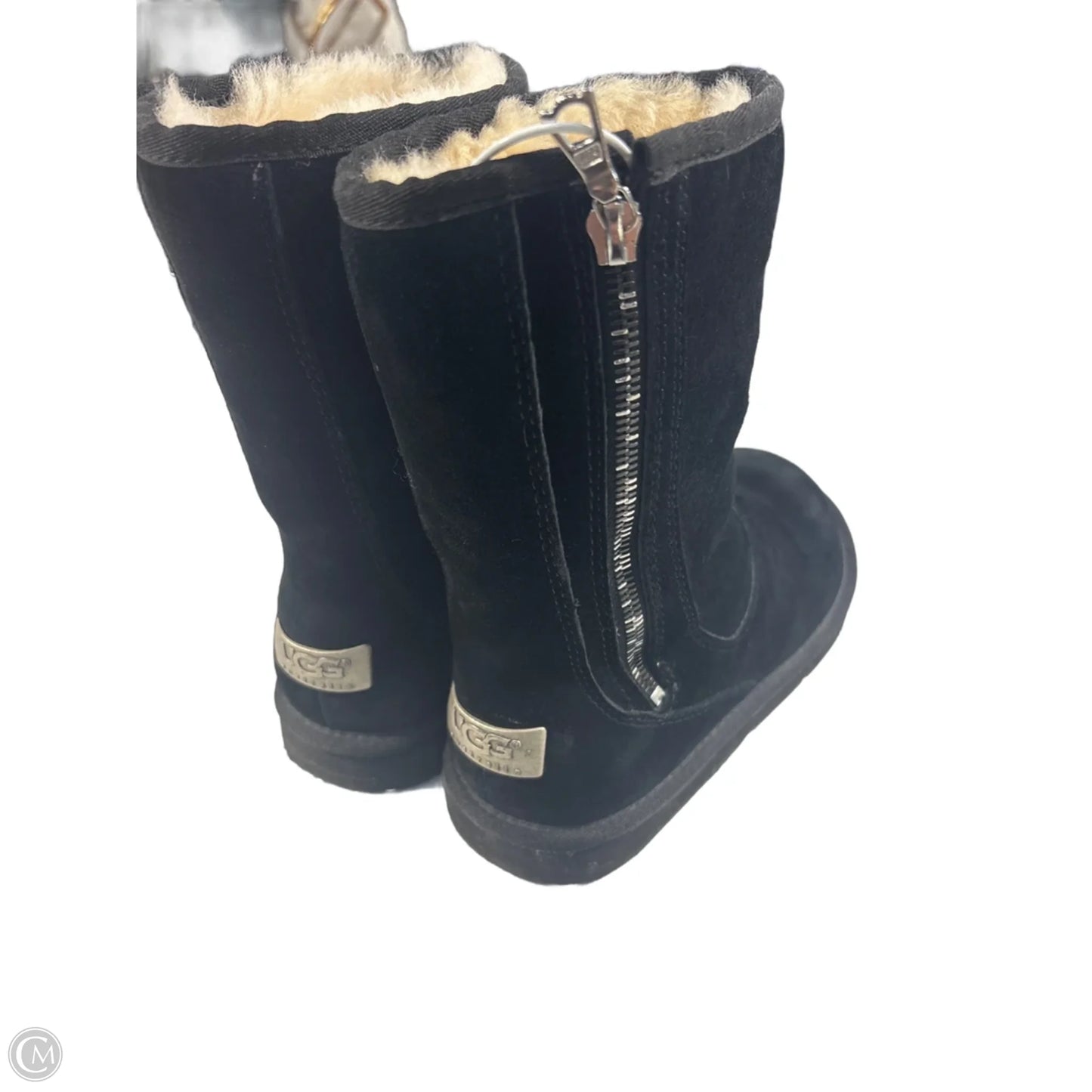 Boots Designer By Ugg In Black, Size: 7