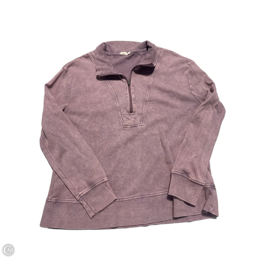 Top Long Sleeve By Jane And Delancey In Purple, Size: L