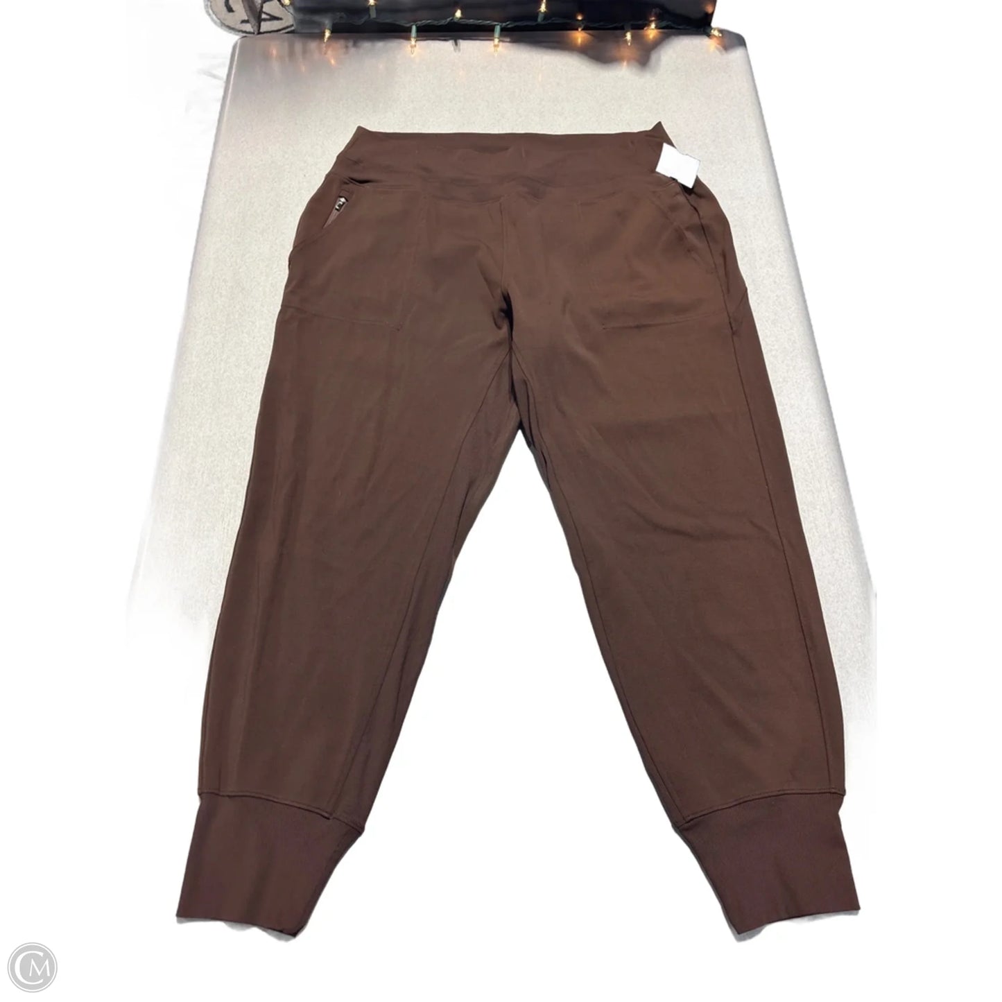 Athletic Pants By Athleta In Brown, Size: Xl