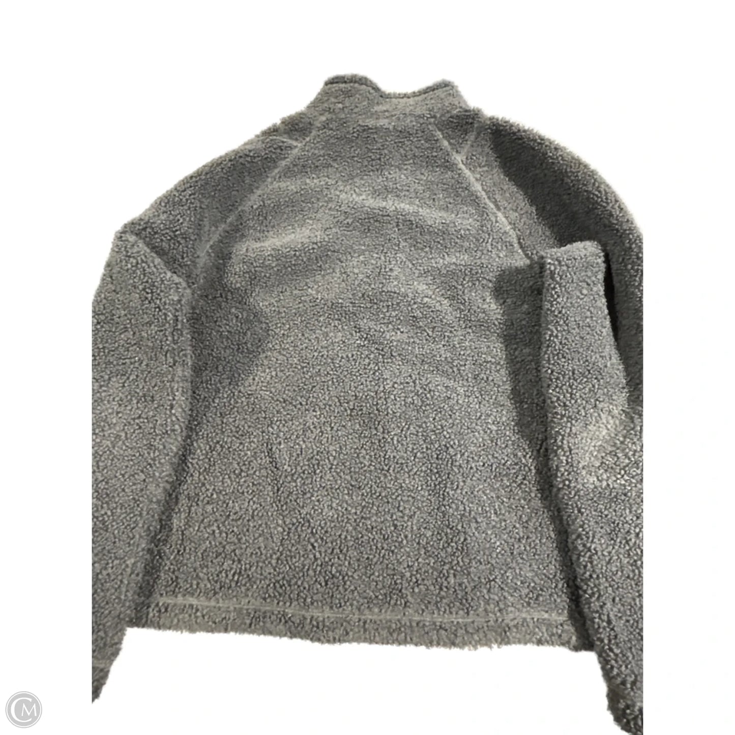 Jacket Fleece By Cme In Grey, Size: M