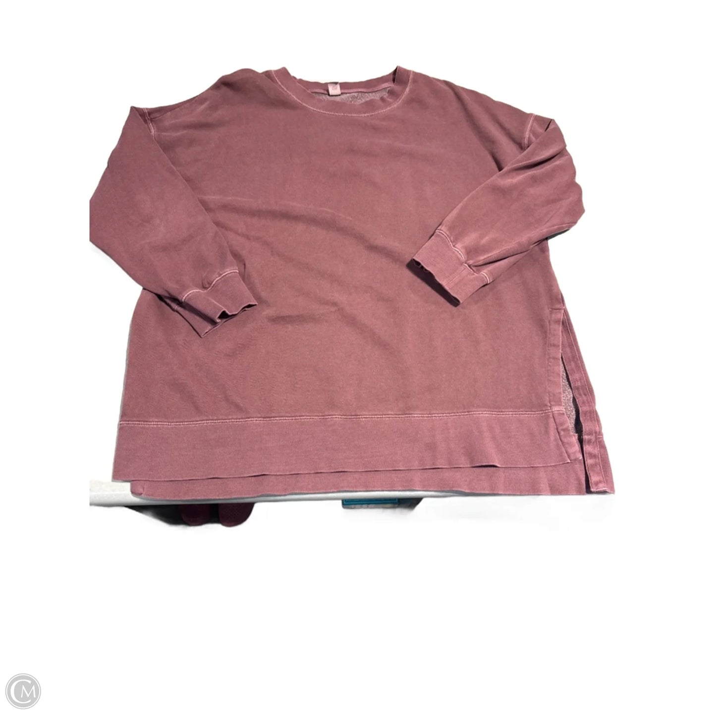 Top Long Sleeve By Old Navy In Maroon, Size: Xl