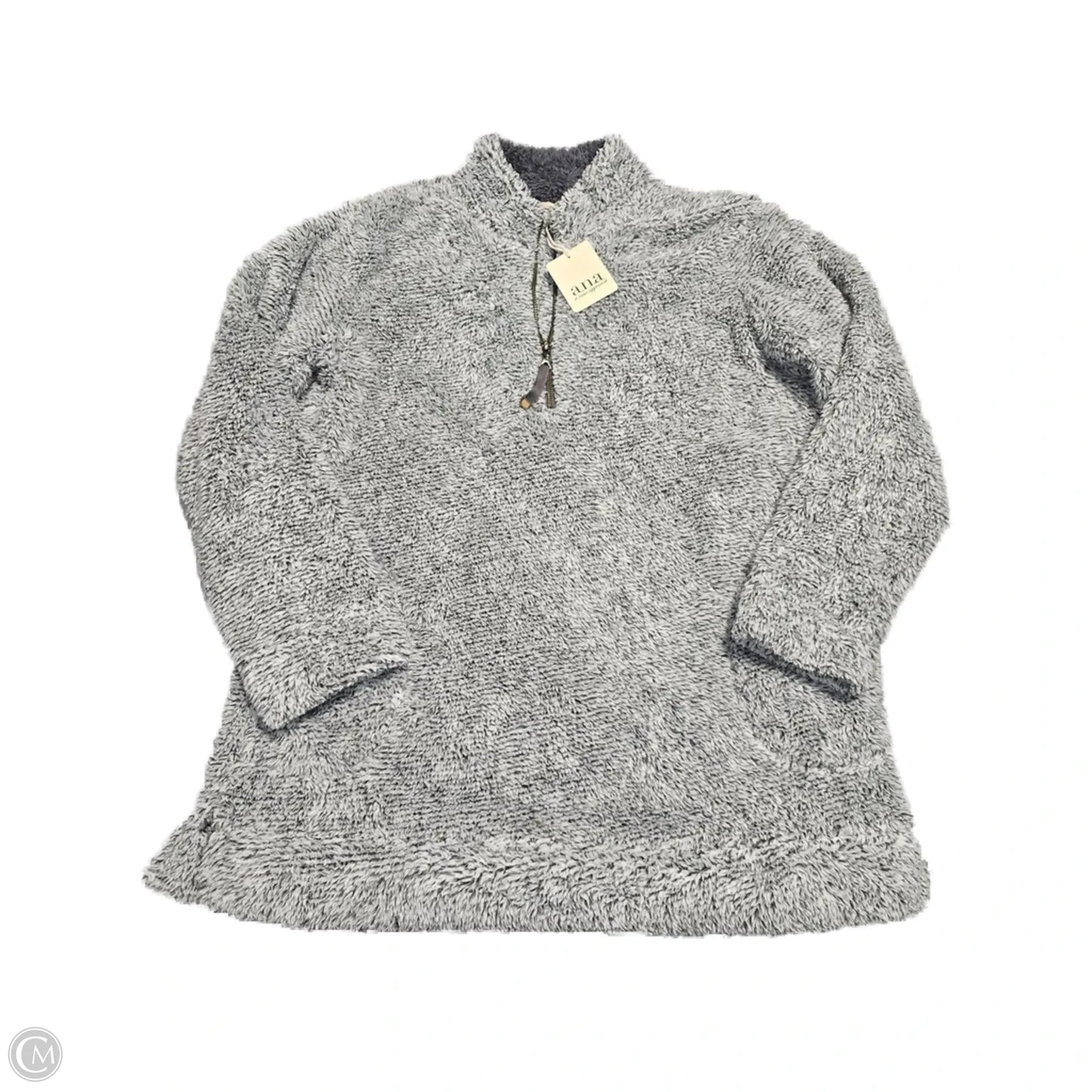 Sweater By Ana In Grey, Size: M