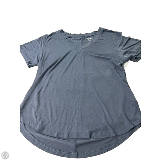 Top Short Sleeve By American Eagle In Blue, Size: M