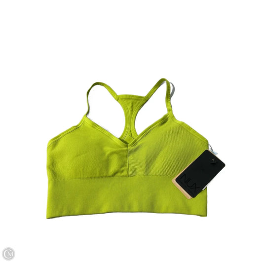 Athletic Bra By Cmc In Green, Size: M