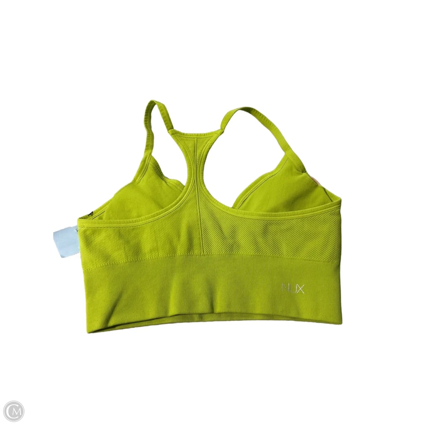 Athletic Bra By Cmc In Green, Size: M