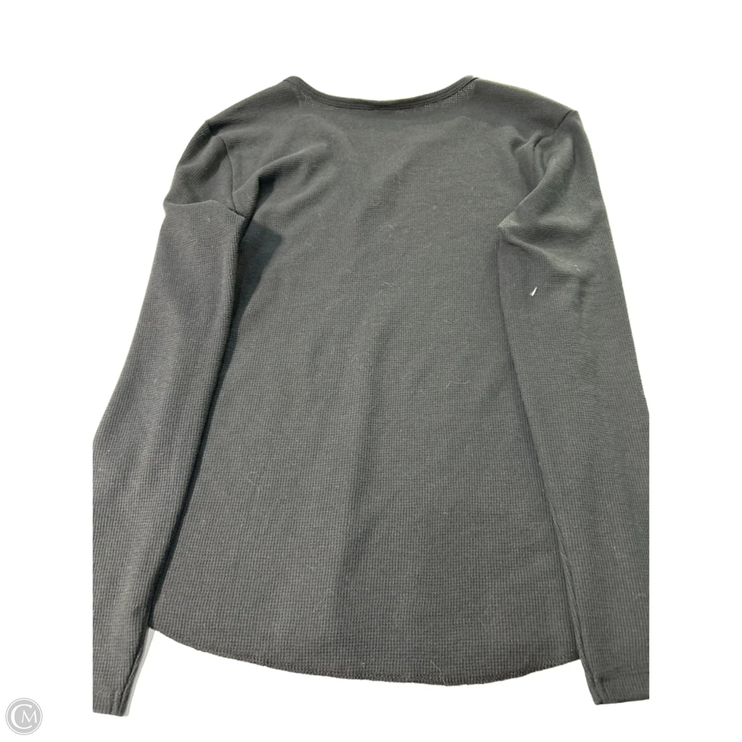 Top Long Sleeve By Alternative In Black, Size: L