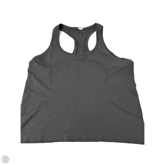 Athletic Tank Top By Lululemon In Black, Size: M