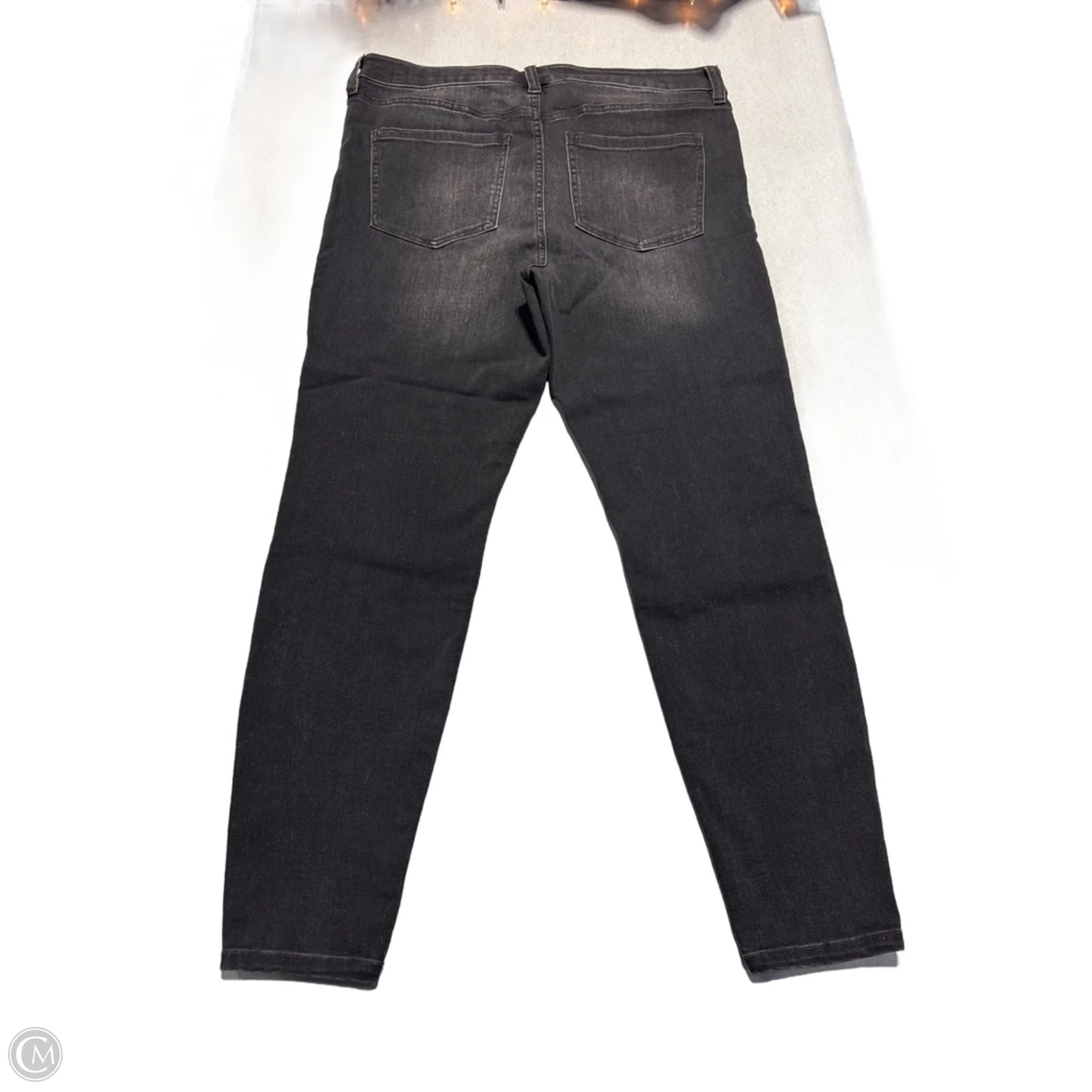 Jeans Straight By Liverpool In Black, Size: 16