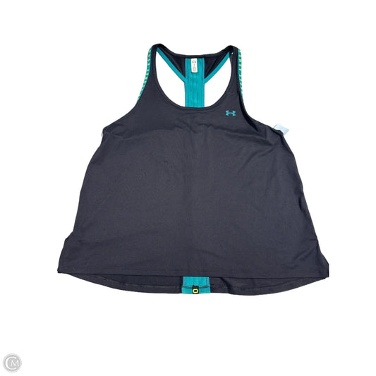Athletic Tank Top By Under Armour In Black, Size: L