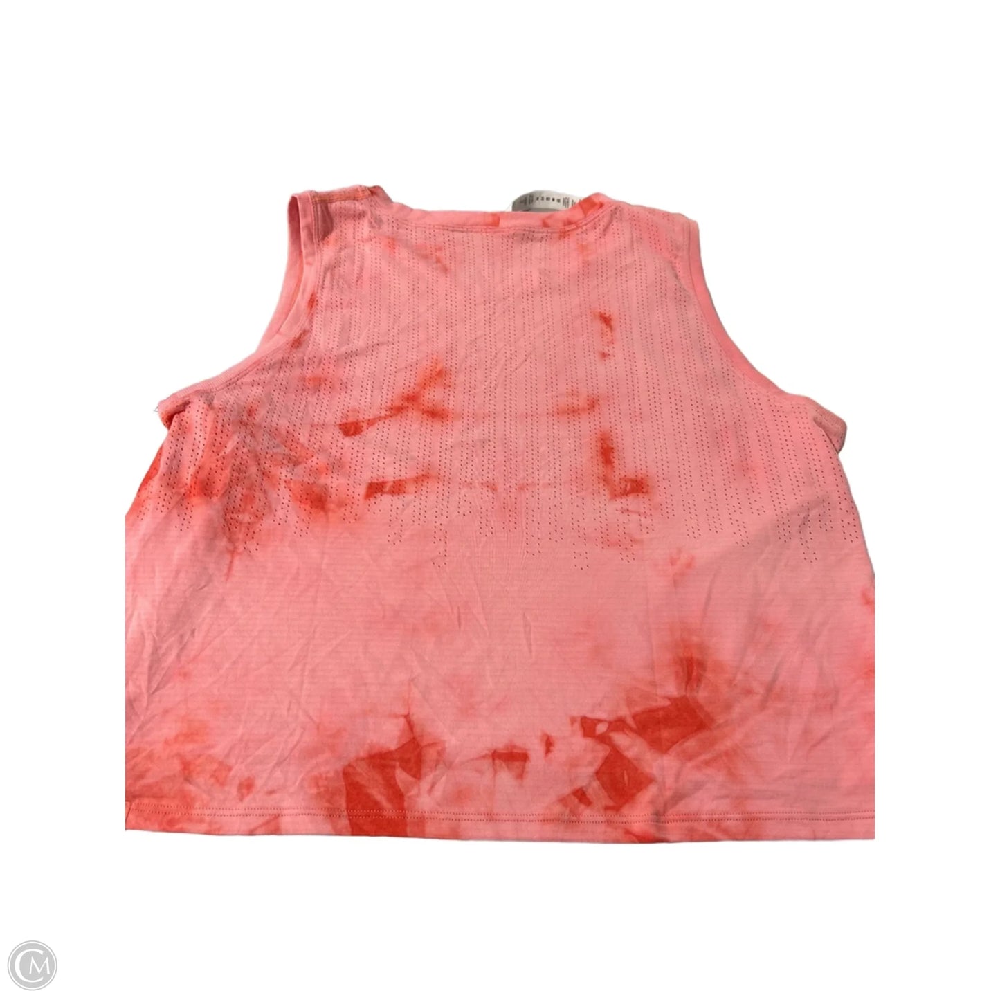 Athletic Tank Top By Lululemon In Coral, Size: Xl