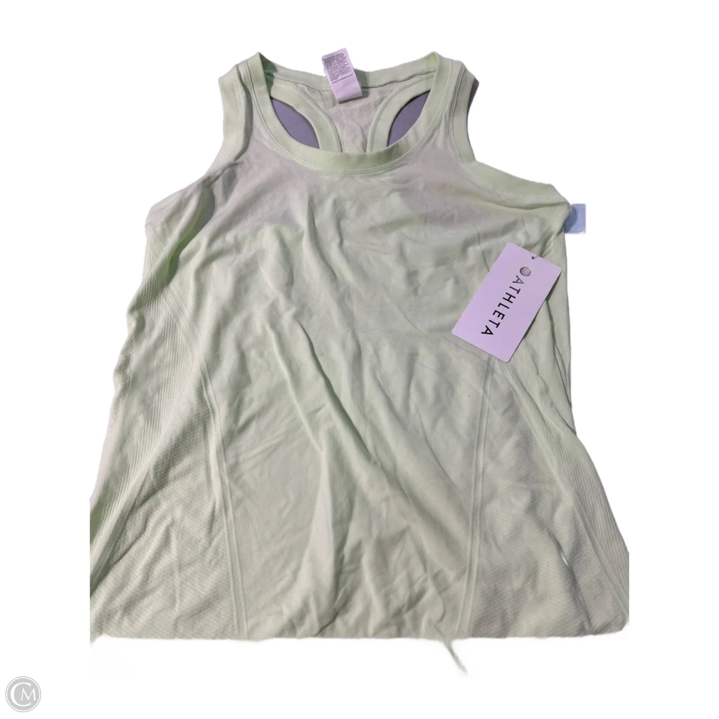 Athletic Tank Top By Athleta In Green, Size: L