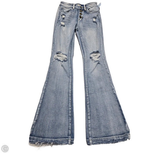 Jeans Flared By Altard State In Blue Denim, Size: 6