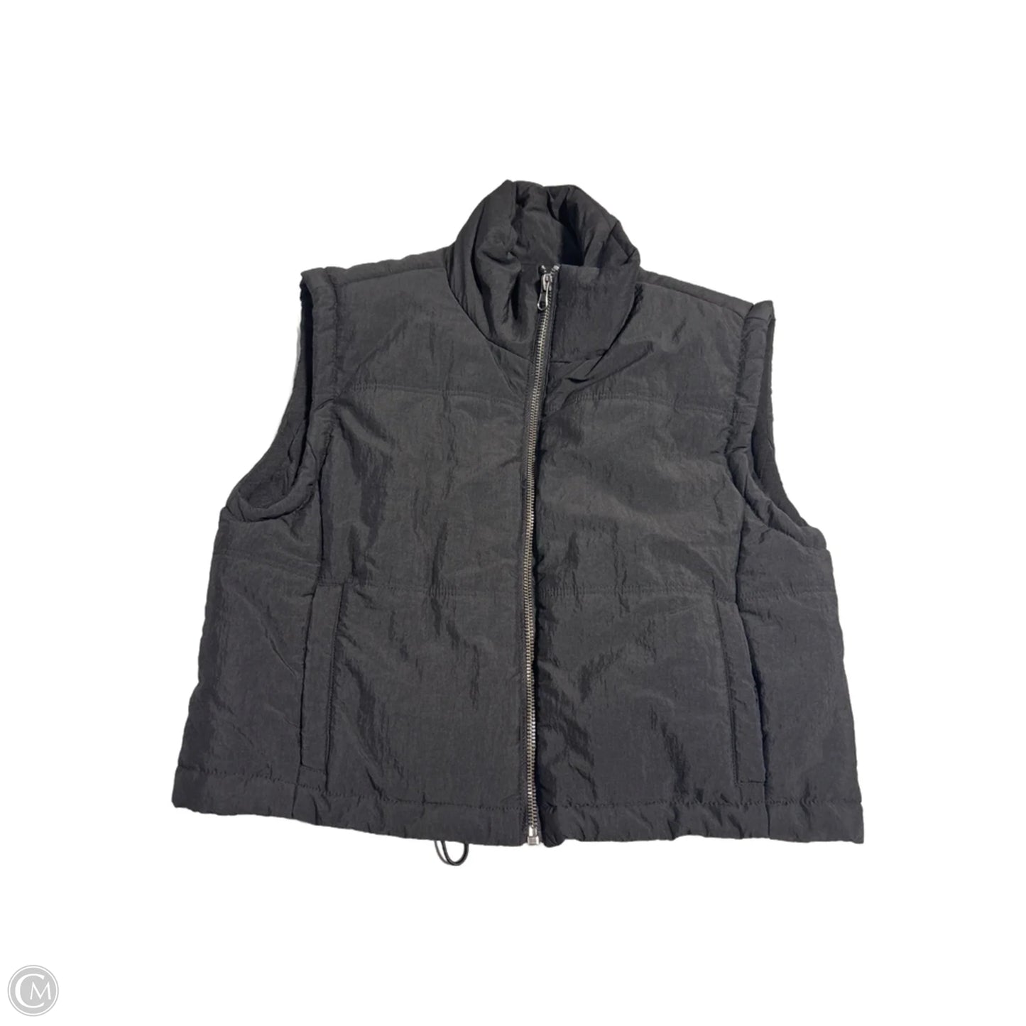 Vest Puffer & Quilted By Thread And Supply In Black, Size: Xs