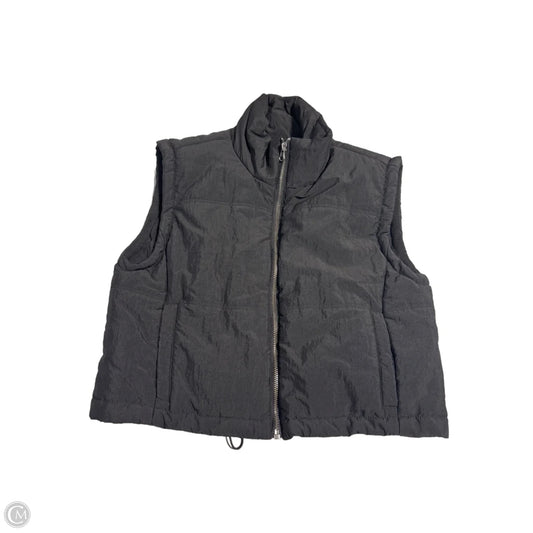 Vest Puffer & Quilted By Thread And Supply In Black, Size: Xs